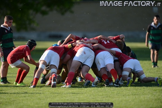 2015-05-09 Rugby Lyons Settimo Milanese U16-Rugby Varese 2138